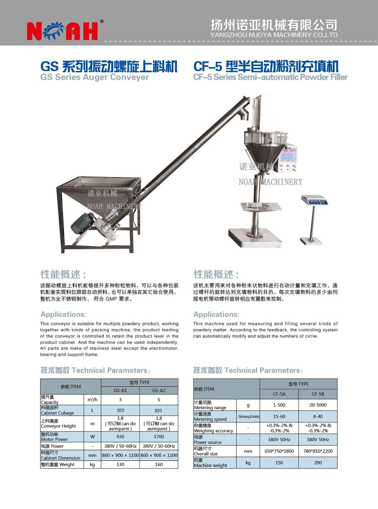 CF-5AB Semi-automatic Powder Filler