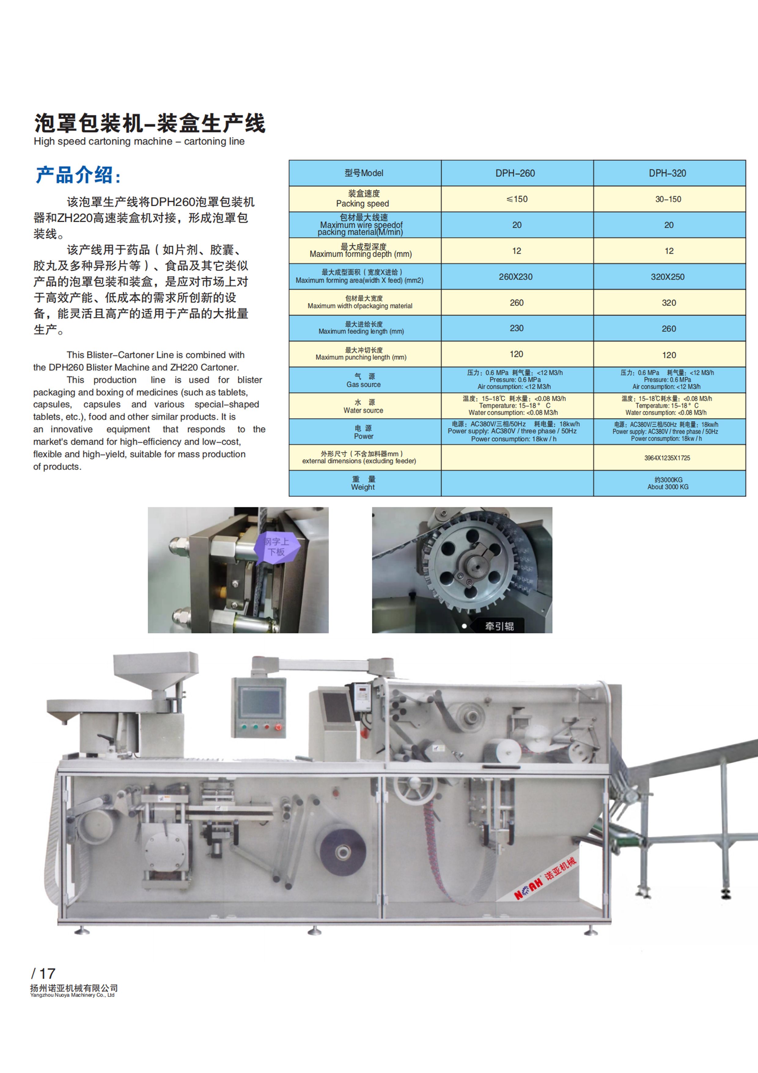 DL Series Automatic Double-side Aluminum Foil Packing Machine