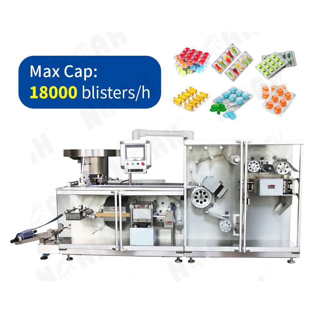 Máquina empacadora de blister de alta velocidad DPH-250/260