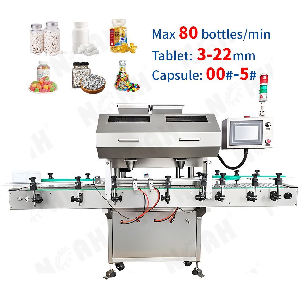 Máquina automática de conteo y embotellado de cápsulas de tabletas GS-16