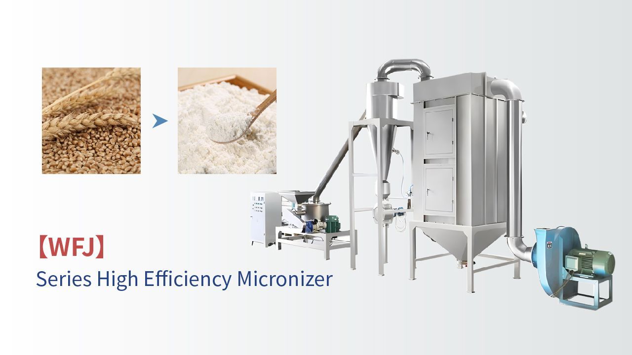 Micronizador de alta eficiencia serie WFJ