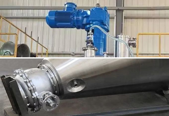 Secador de vacío de tornillo cónico