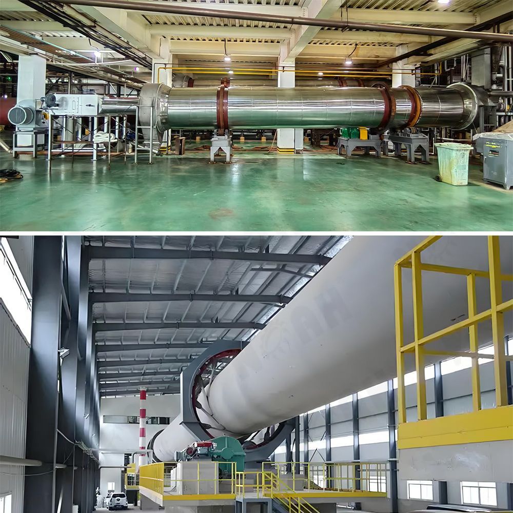 Horno de calcinación rotatorio HZY-1.5×17m
