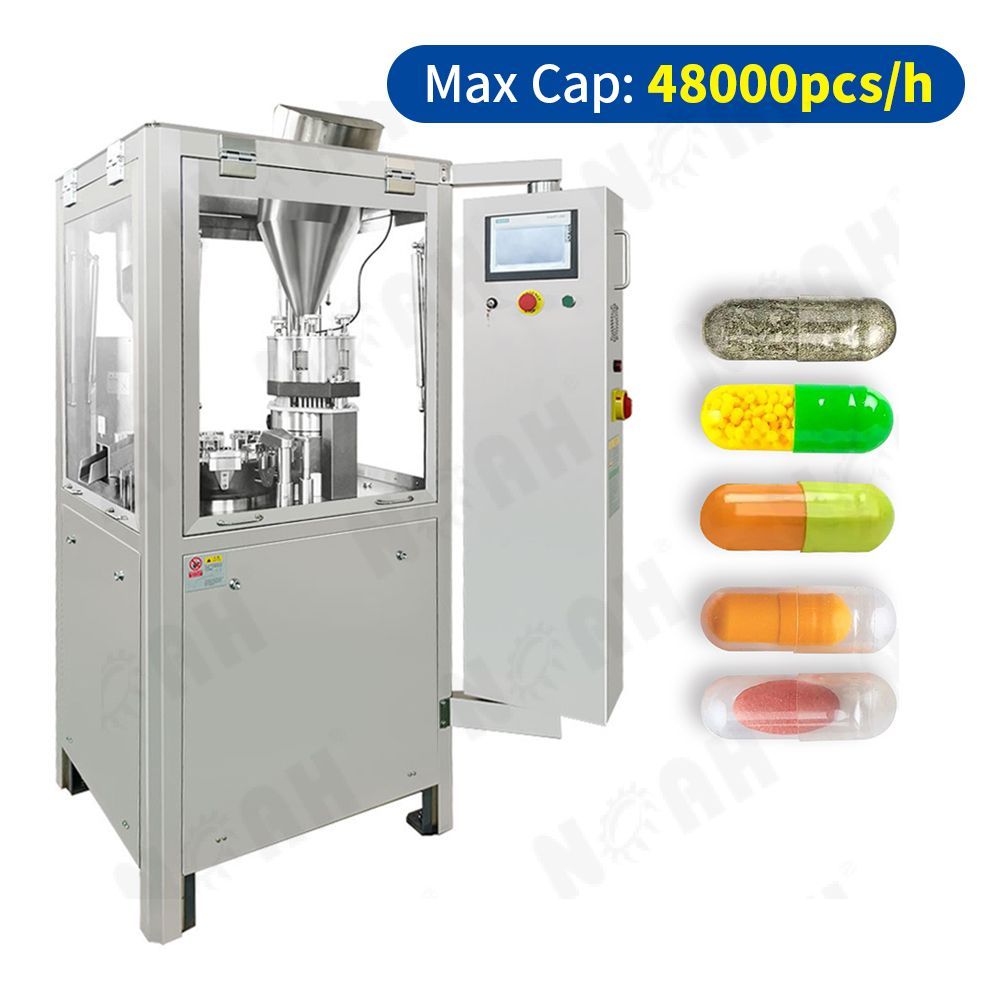 Máquina llenadora de cápsulas completamente automática NJP-600/800