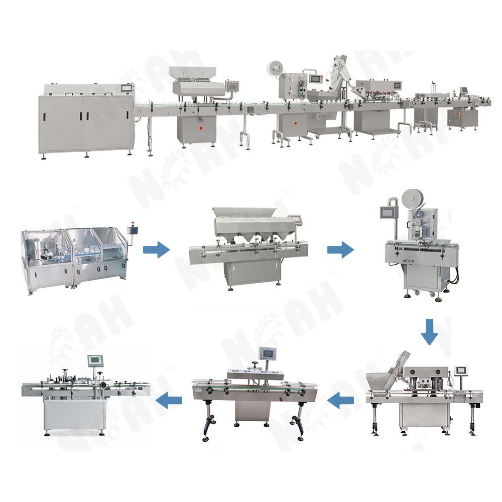 Línea de conteo y embotellado eléctrica de gran capacidad GS-32