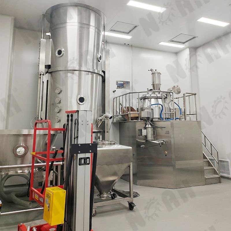 Línea de producción de dosificación sólida