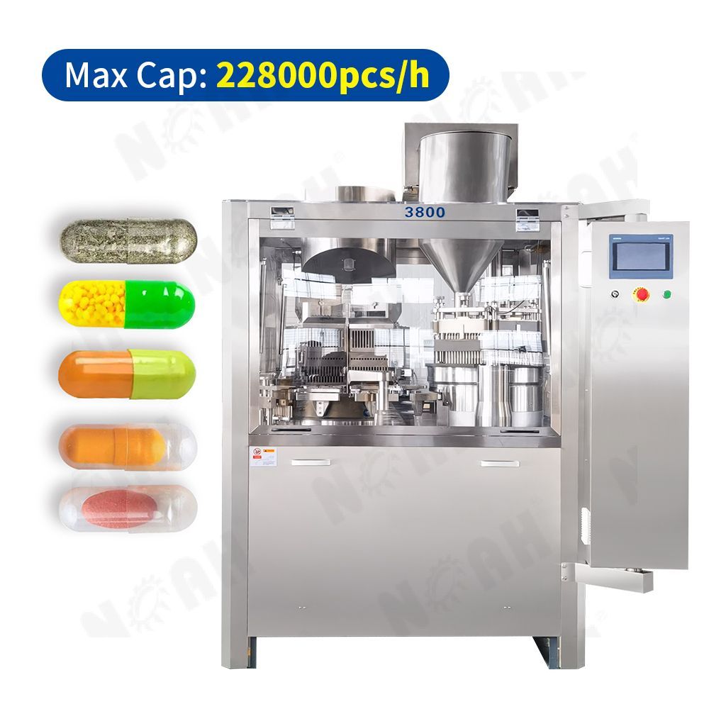 Máquina llenadora automática de cápsulas NJP-3800