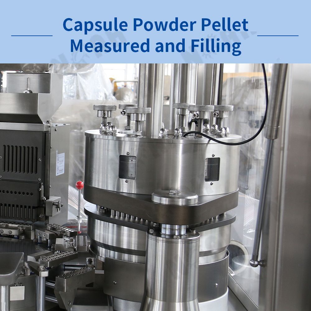 Máquina llenadora automática de cápsulas NJP-3800