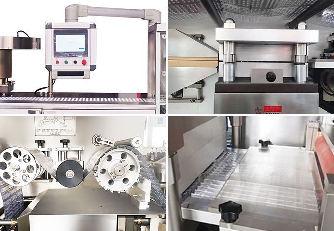 Máquina para fabricar blísters de aluminio