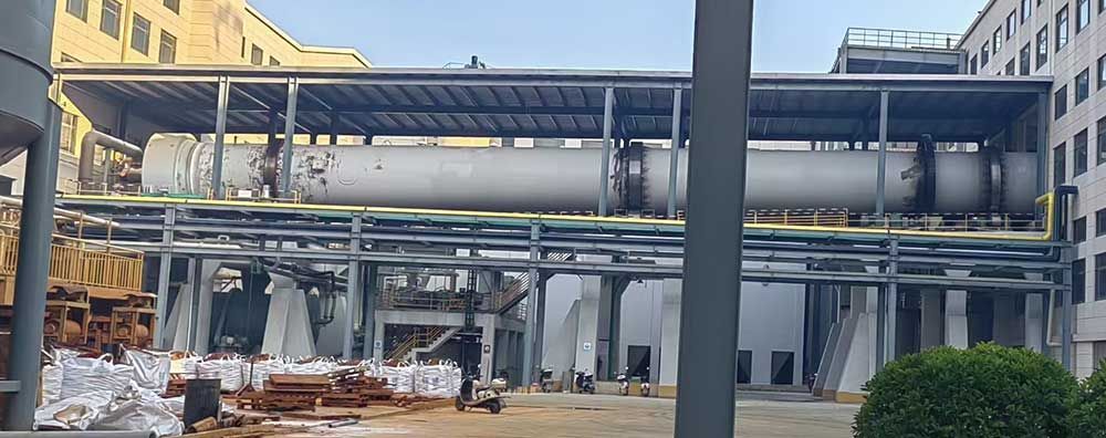 Horno de calcinación rotatorio HZY-1.5×17m